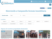 Tablet Screenshot of germancampanella.com.ar